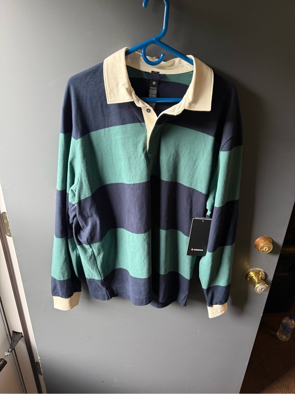 NWT Lululemon Long Sleeve Rugby Shirt (Men’s Large)